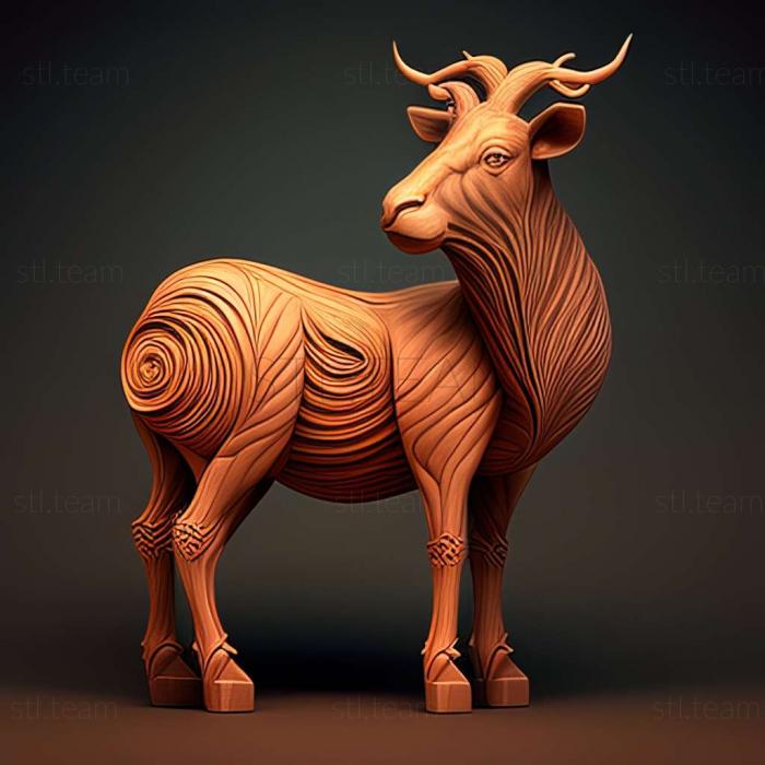 3D model famous animal (STL)